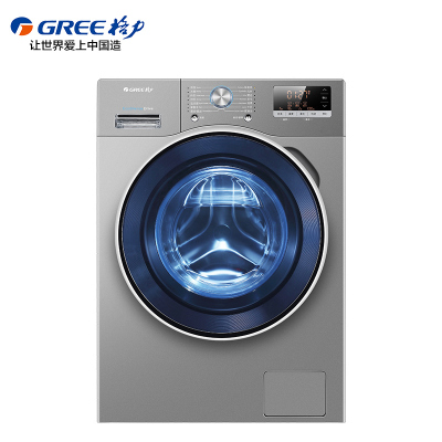 格力(GREE)滚筒洗衣机XQG58-B1401Ab1 银灰色