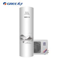格力(GREE)空气能热水器 200升 60度高温型家用商用新能源WIFI智能变频立式中央热泵 一级能效舒铂200L