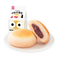 小白奶皮白面包(红豆味)