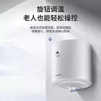 阿诗丹顿电热水器KC75-N80J20家用储水式速热浴室洗澡80升一级能效竖式安装节能省电2000W