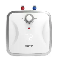 USATON/阿诗丹顿 储水式电热水器电暖宝 一级能效 1500W速热节能 6.8升大容量 上出水小厨宝KX15