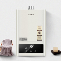 USATON/阿诗丹顿 13升燃气热水器 JSQ25-13D3(WIFI版)智能变频恒温天然气家用 随温感