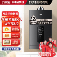 万家乐(Macro)智能恒温家用平衡式燃气热水器12升 即热式浴室专用 WiFi智能操控 液化气 JSG24-12RH2