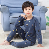 乌鹿春季时中大童时尚纯棉内衣套装睡衣家居服套装