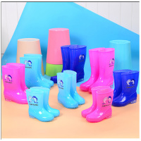 乌鹿1-12岁儿童雨鞋男童卡通宝宝女童雨靴小孩水鞋果冻鞋童鞋胶PVC