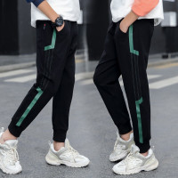 乌鹿童装男童春秋款宽松运动裤中大童2021新款儿童裤子男孩休闲运动裤洋气韩版3-12岁潮衣