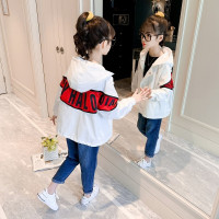 乌鹿童装女童外套2021春秋新款韩版休闲百搭潮流儿童轻薄风衣中大童小女孩夹克上衣3-12岁潮