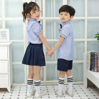乌鹿儿童校服幼儿园园服中小学生六一表演服男童女童套装夏季短袖校服