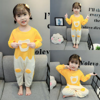 乌鹿品牌童装 儿童连体衣睡衣男女童爬服春夏装男女孩家居服123456岁女宝宝舒适婴儿连体爬服睡衣