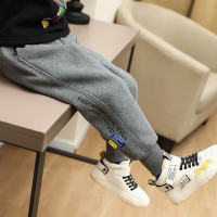 乌鹿品牌童装 男童裤子宝宝运动裤春秋装新款百搭儿童长裤10小童装男孩2-12岁跑步休闲裤学生韩版舒适裤