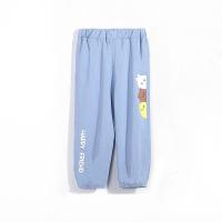 乌鹿儿童防蚊裤薄款夏装男童女童宝宝灯笼裤休闲运动长裤子中大童牛仔裤