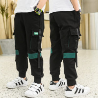 乌鹿童装男童裤子春秋2021款中大童儿童裤子男运动休闲长裤潮