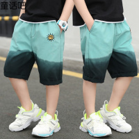 乌鹿童装男童工装短裤夏季薄款2021新款中大童中裤韩版五分裤儿童外穿休闲裤潮