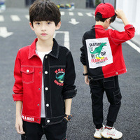 乌鹿童装男童套装春秋童装三件套儿童套装儿童休闲运动套装中大童男孩春秋外套裤子