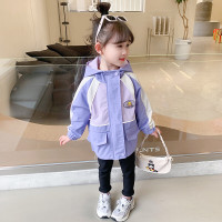 乌鹿儿童装女童外套春装2022新款洋气宝宝上衣春季儿童童装衣服