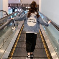 乌鹿儿童装女童春装牛仔外套2022年新款春季洋气女孩春秋儿童韩版大童装春款