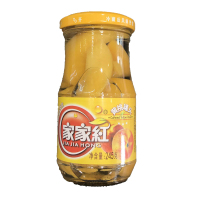 家家红黄桃罐头245g
