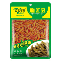 味聚特 脆豇豆105g 榨菜下饭菜四川特产泡菜酱菜咸菜丝小包袋装