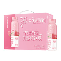 蒙牛 真果粒花果轻乳乳酸菌饮品(玫瑰草莓味)230g*10瓶