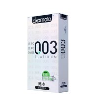 冈本0.03白金贴身超薄6片