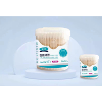 吱木医用棉签100支/筒