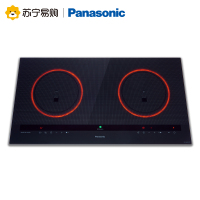 松下(Panasonic)日本进口嵌入式电磁炉家用IR光火力电磁灶 KY-R8872KTXE(黑色)