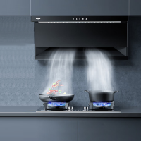 松下(Panasonic)侧吸式抽油烟机 烟灶套装 22m³大风量一级能效FV-A622SA1+C27A