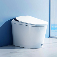 海尔 Haier轻智能零水压马桶坐便器 离座自动冲自动润壁智能马桶C6ZX4 400坑距零水压360°劲冲+离座自动冲水