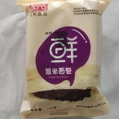 阿兴紫米面包130G