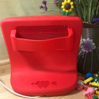 小度智能屏X8套小度在家防摔硅胶套全包手提保护套送2个可爱卡通 x8手提红色 保护套 送公仔