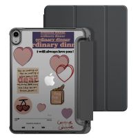ipadair4保护套10.9苹果2020壳带笔槽air3平板pro11防弯硬壳10.2 尊贵黑+DIY贴纸 mini5