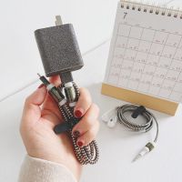 华为P40Pro/Mate30荣耀V30/Nova65/P30Pro手机数据线保护套耳机充 流光炫彩-Mag-组合版 亮