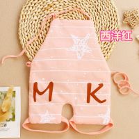 春秋宝宝夹棉肚兜新生儿加厚保暖连腿式婴儿睡觉防踢被儿童护肚围 西洋红星星(肚兜) S码(建议0-6个月宝宝)