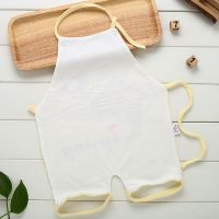 婴儿肚兜竹纤维男女宝宝连腿肚兜柔软肚围新生儿夏天薄款连身护肚 一件随机款 73（建议身高60-75cm）