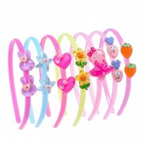 韩国儿童发饰品小女孩头箍发卡宝宝头饰可爱卡通公主发夹小孩发箍 TG-混款(颜色图案混搭) 3个随机