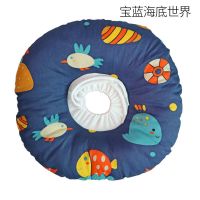 伊丽莎白猫圈防舔防咬防抓宠物项圈泰迪比熊兔子防咬圈猫咪用品 猫圈宝蓝海底 XS