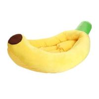 狗窝猫窝四季通用泰迪法斗巴哥比熊柯基中小型犬冬天保暖宠物用品 香蕉窝 S【58*32*10cm】5斤内