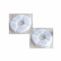 Beaconpet宠光小花宠物猫狗饮水机圆形过滤芯过滤棉活性炭过滤芯 袋装2片