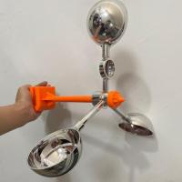 太阳能智能驱鸟器语音驱鸟吓鸟器户外专用果园鱼塘闪光风力赶鸟器 新款驱鸟器 不带语音