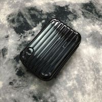 [升级版加大]防压抗摔 小行李箱手包化妆包女收纳手包洗漱包男 经典黑 20X14X7