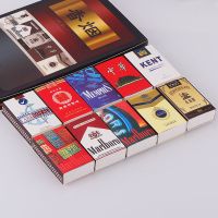 安全个性火柴户外火种引老式复古怀旧家用民用洋火柴盒点火 烟标10小盒套装