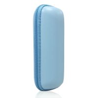 数据线收纳包手机充电器数据线收纳盒耳机收纳包数码收纳便携 蓝色