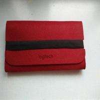 罗技K380/K480键盘包键盘袋收纳包便携内胆防尘袋保护套无线蓝牙 K380键盘包 红色