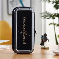 良值原装任天堂switch收纳包ns配件硬壳保护盒套创意玻璃印刷超硬 深灰色 枪灰色剑形-L164