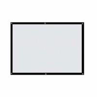 投影仪幕布/简易幕/高清支持3D,便携60寸-200寸,双十一火爆开抢 60寸4:3,1.2*0.9米 白塑