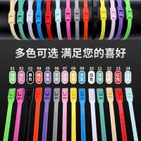 淘气堡扎带8*350/8*400塑料扎带游乐园专用彩色扎带 浅绿 8*350(100条/包)