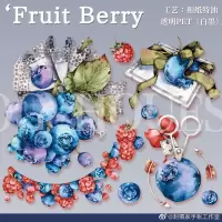 Fruit Berry-刺猬家配饰水晶油墨pet胶带循环分装 Pet100cm