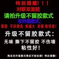 对联专用粘春联无痕无残留透明双面胶年画婚车婚房不留胶易撕胶带 宽1.5厘米长18米1卷[试用装]