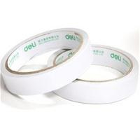 得力文具1.8cm *10Y双面胶中号双面胶带普通型胶带30402双面胶 2卷