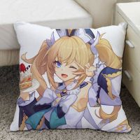 原神动漫周边神楽七奈抱枕时崎狂三洛天依同款靠垫礼物枕头 1 35x35cm枕芯+枕套